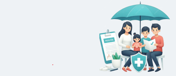 Medicaly healthy family